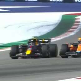 F1: ¡Imparable! La superación de Verstappen a Norris para ser líder del GP de Estados Unidos