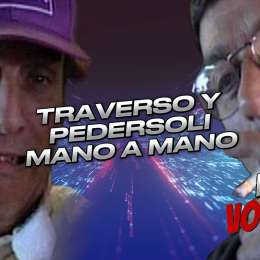 Traverso y Pedersoli, mano a mano en Pasó Volando