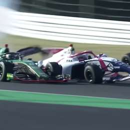 ¡Tremendo! Fuerte accidente en la Súper Fórmula de Suzuka