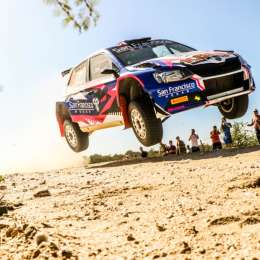 Rally Cordobés: Gastón Pasten se quedó con el triunfo en Almafuerte