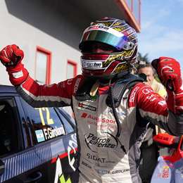 Franco Girolami tras consagrarse campeón en el TCR Italy: "Lo busqué mucho"