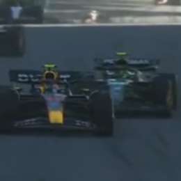 F1: Checo Pérez y Lewis Hamilton dieron espectáculo en el Sprint de Brasil