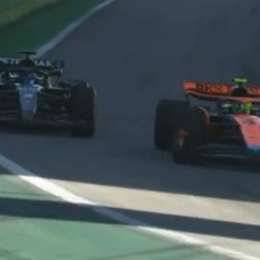 F1: Lando Norris se la jugó para recuperar el segundo puesto