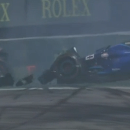 F1: el duro accidente en la largada que provocó la bandera roja en el GP de Brasil