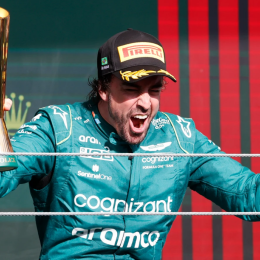 F1: la espectacular reacción de Alonso tras ganarle el mano a mano a Pérez en Brasil