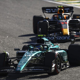 F1: la impresionante imagen que no se vio de la definición Alonso - Pérez en Brasil