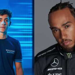 Colapinto-Hamilton, el divertido posteo del argentino tras el GP de Brasil