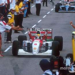 ¡Un día como hoy! Ayrton Senna logró su última victoria en la Fórmula 1
