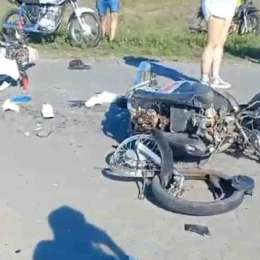 Dos niñas de 13 y 14 años fallecieron en un accidente de motos