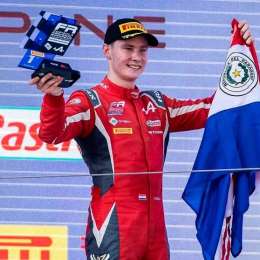 Un piloto paraguayo correrá por primera vez en la Fórmula 2