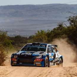 Rally Argentino: Miguel Baldoni se quedó con la primera etapa en Villa Dolores