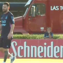 Un semi de TC, presente en el entrenamiento de la Selección Argentina