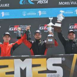 Córdoba Pista: las sensaciones del podio de la Uno Competizione en Río Cuarto