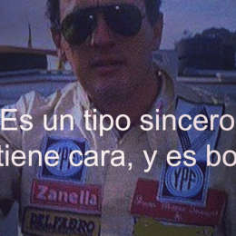 TC: "Es un tipo sincero, tiene cara y es bol....", Traverso y una frase que quedó para la historia