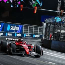 F1: Leclerc dominó una corta FP1 en Las Vegas