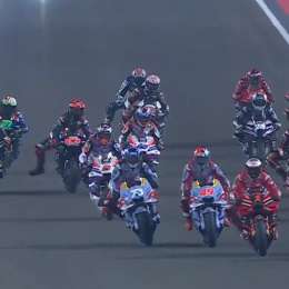 MotoGP: ¡De cuarto a primero! La tremenda largada de Bagnaia en Qatar