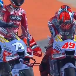 MotoGP: el llanto de Di Giannantonio por el triunfo en Qatar y la alegría de sus rivales