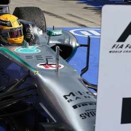 F1: se subastó el Mercedes con el que Hamilton ganó su primera carrera en la escudería