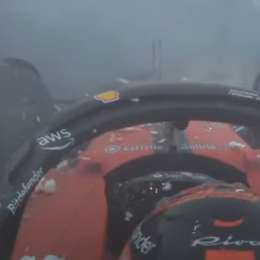 F1: a bordo: el duro accidente de Sainz en Abu Dhabi