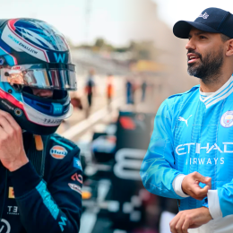 El Kun Agüero y un divertido cruce con Colapinto