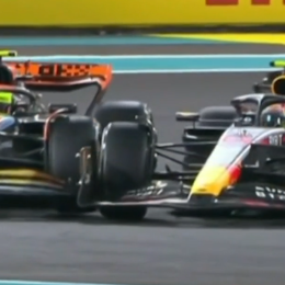 F1: el toque entre Pérez y Norris en Abu Dhabi que generó la sanción al Red Bull