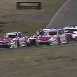 TC2000: ¡Tremenda maniobra de Montenegro! Nacho saltó a la punta en Alta Gracia