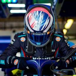 Las mejores fotos de la prueba de Colapinto con el F1 de Williams