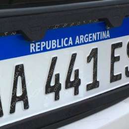 Habilitaron el uso de patentes de papel por falta de las de chapa