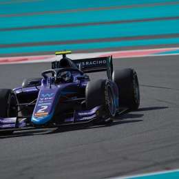 F2: Colapinto dentro del top 10 en los test de Abu Dhabi