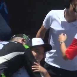 TC: el tierno momento que vivió Canapino con uno de los hijos de Werner