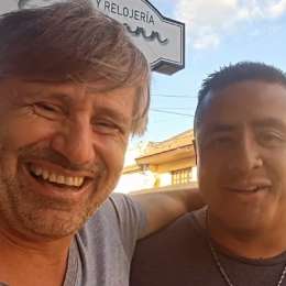 Marcos Di Palma y Juan María Traverso se volvieron a juntar en una graciosa situación