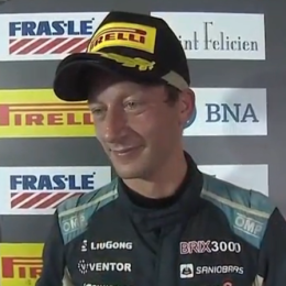 Ciarrocchi tras el podio en la última del Top Race: "Tiré todo, usé el auto al cien por cien"