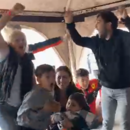 Top Race: los festejos de la familia de Josito Di Palma en el box