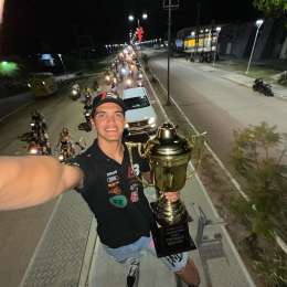 En Chaco, emotivo recibimiento al campeón Lucas Bohdanowichz