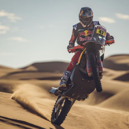 Kevin Benavides mostró su lesión y contó cómo llega al Dakar 2024