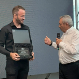 Canapino recibió una distinción especial de la ACTC