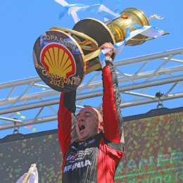 ¿Qué hizo Mariano Werner con la Copa de Oro de las TC Pick Up?