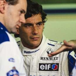 F1: así fue el primer contacto de Ayrton Senna con el Williams FW16 de 1994