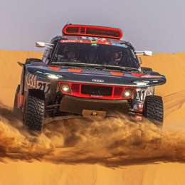 Dakar 2024: Ekström desplazó a los favoritos al ganar el prólogo en Autos