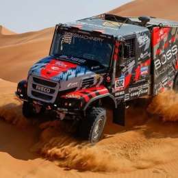 Dakar 2024: Van Kasteren fue la referencia de los Camiones en el prólogo