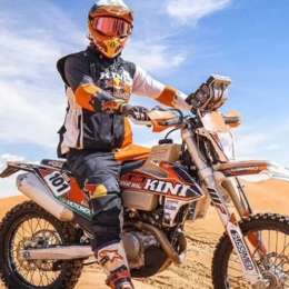 Así descansan las motos del "verdadero Dakar"