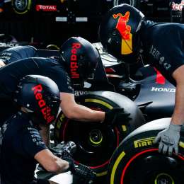 F1: el divertido pit stop que subió Red Bull a sus redes sociales
