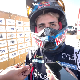 Luciano Benavides tras la 2da etapa: "Mientras más nos acerquemos a la arena, mejor me voy a sentir"