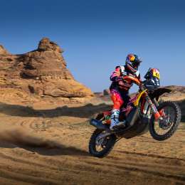 Kevin Benavides luego de la 2da etapa: "Fue un día complicado, cometí un par de errores"