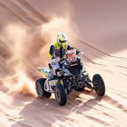 Dakar 2024: Giroud conquistó la 3ra etapa y Andujar fue su escolta en Quads