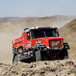 Dakar 2024: Ales Loprais se llevó la Etapa 3 y manda en la general de los camiones