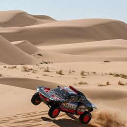 Dakar 2024: Sainz, tras la Etapa 3: “Fue una jornada dura, estuve cerca de volcar”