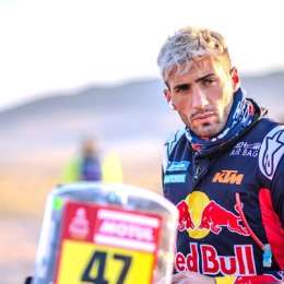 Kevin Benavides tras la Etapa 5 del Dakar 2024: "He quedado más atrás de lo que pensaba"