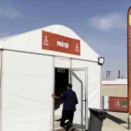 Dakar 2024: la religión también tiene su lugar en el campamento