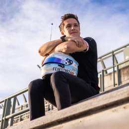 ¡Con las tres estrellas! Fenestraz y un casco bien argentino para la primera fecha de la Fórmula E